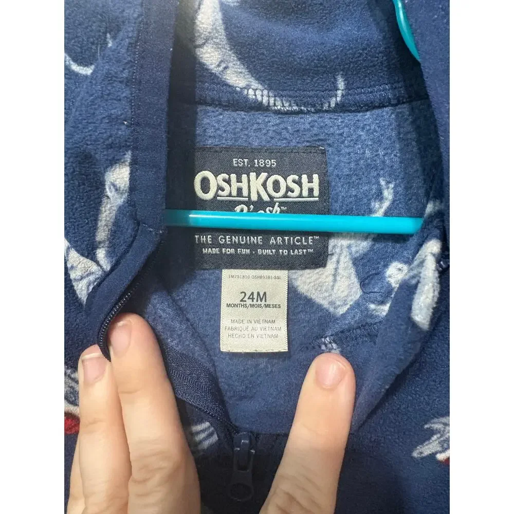 Santa Dinosaur Jacket - OshKosh B'Gosh - 24mo